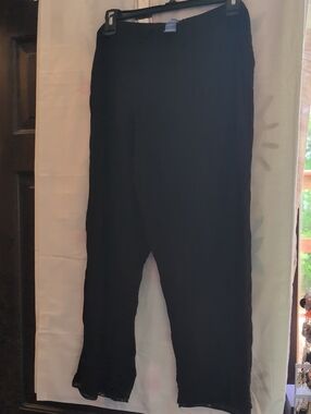 Simply Vera Vera Wang Black Pajama Pants